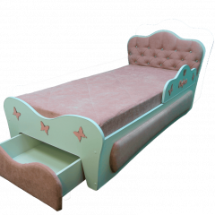 Кровать Принцесса (800*1600) в Белоярском - beloyarskiy.mebel24.online | фото 2