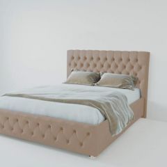 Кровать Версаль 900 без основания (велюр серый) в Белоярском - beloyarskiy.mebel24.online | фото