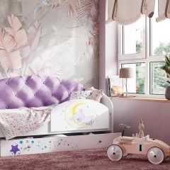 Кровать Звездочка на щитах + Бортик в Белоярском - beloyarskiy.mebel24.online | фото 3