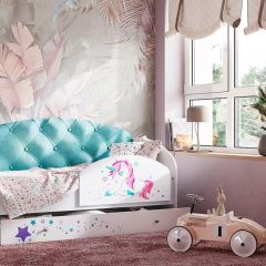 Кровать Звездочка на щитах + Бортик в Белоярском - beloyarskiy.mebel24.online | фото 6