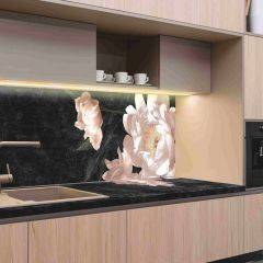 Кухонный фартук со столешницей (А-05) в едином стиле (3050 мм) в Белоярском - beloyarskiy.mebel24.online | фото