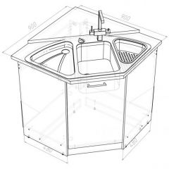 Кухонный гарнитур Лариса оптима 1 1300х2500 мм в Белоярском - beloyarskiy.mebel24.online | фото 17