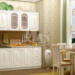 ЛИЗА-2 Кухонный гарнитур 1,7 Белый глянец холодный в Белоярском - beloyarskiy.mebel24.online | фото