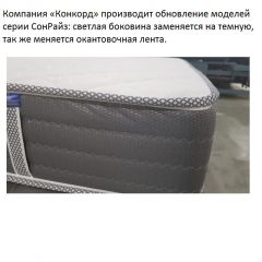 Матрас CoнRise Comfort (h190) жаккард в Белоярском - beloyarskiy.mebel24.online | фото 2