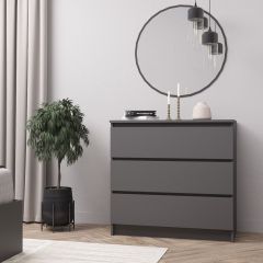 МОРИ МК 800.1 Комод (графит) в Белоярском - beloyarskiy.mebel24.online | фото