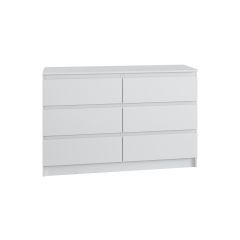 МОРИ МК 1200.6 Комод (белый) в Белоярском - beloyarskiy.mebel24.online | фото