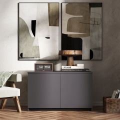 МОРИ МА 900.1 Антресоль/Тумба (графит) в Белоярском - beloyarskiy.mebel24.online | фото