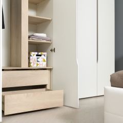 Муссон Шкаф двухстворчатый 13.198 в Белоярском - beloyarskiy.mebel24.online | фото 3