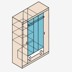 НИКА Н13 Шкаф для одежды в Белоярском - beloyarskiy.mebel24.online | фото 5