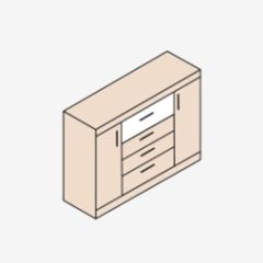 НИКА Н25 Комод в Белоярском - beloyarskiy.mebel24.online | фото 3