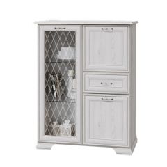 НИКОЛЬ Комод с 1 ст.дв., 2 гл.дв, 1 ящика в Белоярском - beloyarskiy.mebel24.online | фото