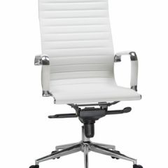 Офисное кресло для руководителей DOBRIN CLARK LMR-101F белый в Белоярском - beloyarskiy.mebel24.online | фото 2