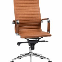Офисное кресло для руководителей DOBRIN CLARK LMR-101F светло-коричневый №321 в Белоярском - beloyarskiy.mebel24.online | фото