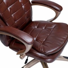 Офисное кресло для руководителей DOBRIN DONALD LMR-106B коричневый в Белоярском - beloyarskiy.mebel24.online | фото 7