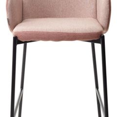 Полубарный стул NYX (H=65cm) VF109 розовый / VF110 брусничный М-City в Белоярском - beloyarskiy.mebel24.online | фото 4