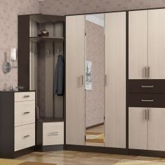 Прихожая ДИАНА-4 сек №11 (Венге/Дуб молочный) в Белоярском - beloyarskiy.mebel24.online | фото 3