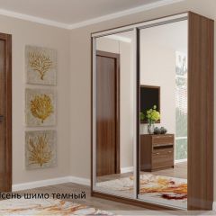 Шкаф №1 1.5-2 Оптима 2400х1504х572 (фасад 2 зеркала) в Белоярском - beloyarskiy.mebel24.online | фото 5