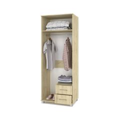 ЕВА Шкаф 2-х дверный Е24 в Белоярском - beloyarskiy.mebel24.online | фото 6