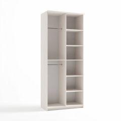 Шкаф 2-х створчатый Дуэт Люкс без зеркала в Белоярском - beloyarskiy.mebel24.online | фото 7