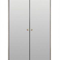 Шкаф 2-х створчатый Патрисия с Зеркалом (крем) в Белоярском - beloyarskiy.mebel24.online | фото