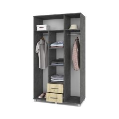 ЕВА Шкаф 3-х дверный Е34 в Белоярском - beloyarskiy.mebel24.online | фото 8