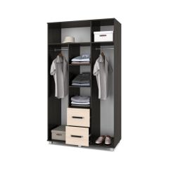 ВИОРА Шкаф 3-х дверный В34 в Белоярском - beloyarskiy.mebel24.online | фото 4