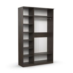 Шкаф 3-х створчатый Дуэт Люкс без зеркала в Белоярском - beloyarskiy.mebel24.online | фото 2
