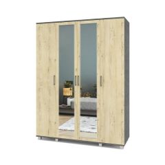 ЕВА Шкаф 4-х дверный Е41 в Белоярском - beloyarskiy.mebel24.online | фото 7