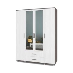 ЕВА Шкаф 4-х дверный Е43 в Белоярском - beloyarskiy.mebel24.online | фото