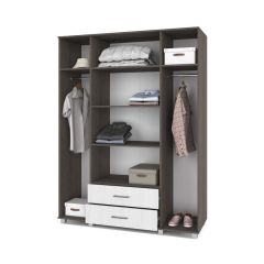 ЕВА Шкаф 4-х дверный Е43 в Белоярском - beloyarskiy.mebel24.online | фото 2