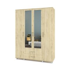 ЕВА Шкаф 4-х дверный Е43 в Белоярском - beloyarskiy.mebel24.online | фото 5