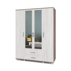 ЕВА Шкаф 4-х дверный Е43 в Белоярском - beloyarskiy.mebel24.online | фото 9