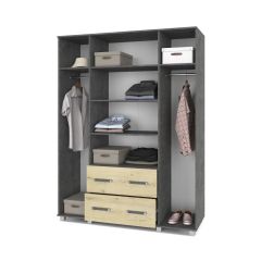 ВИОРА Шкаф 4-х дверный В43 в Белоярском - beloyarskiy.mebel24.online | фото 6