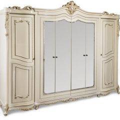 Шкаф 6-ти створчатый Джоконда (крем) в Белоярском - beloyarskiy.mebel24.online | фото