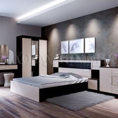 БАСЯ Шкаф (Дуб беленый/Венге) в Белоярском - beloyarskiy.mebel24.online | фото 3