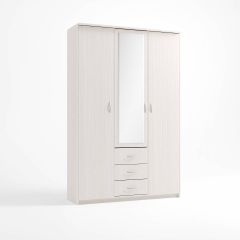 Шкаф комбинированный Дуэт Люкс с зеркалом в Белоярском - beloyarskiy.mebel24.online | фото 6