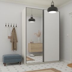 Шкаф-купе 1400 серии SOFT D1+D3+B2+PL1 (2 ящика+1штанга) профиль «Графит» в Белоярском - beloyarskiy.mebel24.online | фото 4