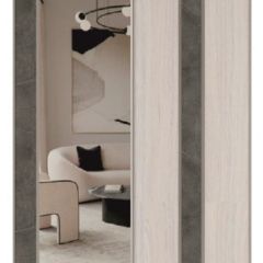 Шкаф-купе 1500 серии SILVER S1+S1+B2+PL2 (2 ящика+1 штанга+1 полка) профиль «Серебро» в Белоярском - beloyarskiy.mebel24.online | фото 8