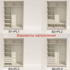 Шкаф-купе 1800 серии SOFT D6+D4+B2+PL2 (2 ящика+1штанга+1 полка) профиль «Капучино» в Белоярском - beloyarskiy.mebel24.online | фото 7