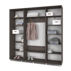 МАРТИН Шкаф-купе Анкор темный (2200*450) М421 в Белоярском - beloyarskiy.mebel24.online | фото 2
