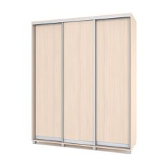 РОЛАНД Шкаф-купе Млечный дуб (450*1800) Р481 в Белоярском - beloyarskiy.mebel24.online | фото