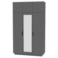 Шкаф с зеркалом "Аврора (H21_M)" в Белоярском - beloyarskiy.mebel24.online | фото 20