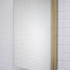 Шкаф-зеркало Мечта 40 Дуб сонома АЙСБЕРГ (DM2317HZ) в Белоярском - beloyarskiy.mebel24.online | фото 5