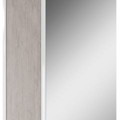 Шкаф-зеркало Uno 60 Дуб серый левый/правый Домино (DU1503HZ) в Белоярском - beloyarskiy.mebel24.online | фото 6