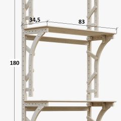 Система  хранения  Конструктор Арт. СХ3-1 в Белоярском - beloyarskiy.mebel24.online | фото 2