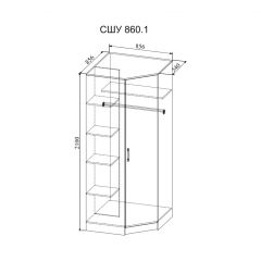 СОФИ Спальный гарнитур (модульный) в Белоярском - beloyarskiy.mebel24.online | фото 27