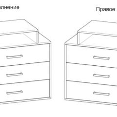 Спальный гарнитур Юнона (вариант-2) в Белоярском - beloyarskiy.mebel24.online | фото 4