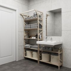 Стеллаж Конструктор Арт.СR2000-1 в Белоярском - beloyarskiy.mebel24.online | фото 4