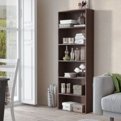 Стеллаж Лофт (Венге) в Белоярском - beloyarskiy.mebel24.online | фото