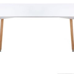 Стол деревянный Table 120 white / wood в Белоярском - beloyarskiy.mebel24.online | фото 3